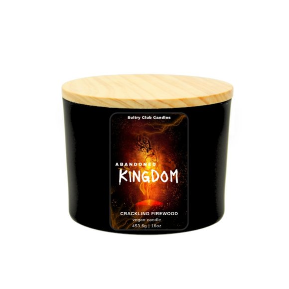 Abandoned Kingdom Triple Wick Candle - Picture 2 of 2
